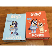 Bluey Wooden Role Play Book Hospital And Movies Set (Hardcover)