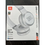 JBL JBLJR460NCWHTAM Wireless Over-Ear Noise Canceling Kids Headphones, White