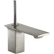 Kohler Stance Single-Handle Bathroom Sink Faucet, Polished Chrome, Solid Brass Construction, Contemporary Design, 512728