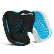NEXPURE ZD01 Memory Foam Seat Cushion Cooling Gel Butt Pillow