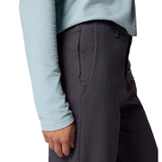 Columbia Roc Straight Leg Women's Hiking Pants, Shark, 14 Regular, Cotton-Elastane Blend, 213581