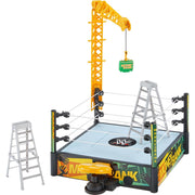 Mattel WWE Money In The Bank Cash-In Ring Playset with 2 Play Modes, 40+ Sounds and Phrases, Multicolor