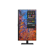 Samsung ViewFinity S80PB 27-Inch 4K UHD IPS LED Monitor, Pantone Validated, USB-C 90W Charging, Matte Display, HDR 400, Adjustable Ergonomic Design, LS27B806PXNXGO