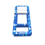 Hobie Blue Inflatable Day Bed Float with Mesh Center, Built-in Pillow, Dual Cup Holders, Durable Puncture-Resistant PVC