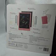 myFirst Sketch Pro Neo 10 in Color LCD Writing Tablet 2 Pack, Pink and White, Educational Drawing Pad for Kids LCD21