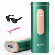 Sejoy T66S-GREE-US IPL Laser Hair Removal With Ice-Cooling System, Green