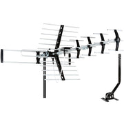 Five Star FSA-5816NK-J-WES 2025 Outdoor HDTV Antenna, 200 Mile Long Range, Multidirectional, 4K 1080p, VHF UHF, Black Silver