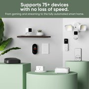 Wyze WF6ETBMRS Mesh Router Pro - Wi-Fi 6E AXE5400 Tri-Band Mesh Router System (2-Pack)
