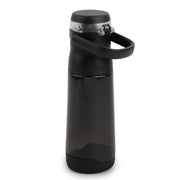 TAL Tritan Jolt Kids Water Bottle, 16 fl oz, Black, Wide Mouth, Push Button Lid, WM2664R