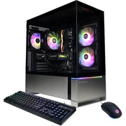 CyberPowerPC CS450219MB492755 GamingPC Ryzen 5 8400F 4.2GHz NVIDIA GeForce RTX 5050 8GB 8GB 16GB RAM 1TB SSD Win 11 Home Black