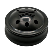 Woodhaven Ninja Finisher Turkey Call, Waterproof Ceramic and Slate Surfaces, Ergonomic Black WH600