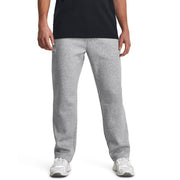 Under Armour Icon Fleece Pants - Mod Gray Full Heather/White - XL