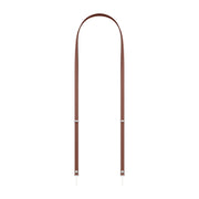 Apple Crossbody Strap, Eco-Friendly Adjustable Magnetic Length, Sienna, Compatible with iPhone 17 Series and iPhone Air Cases, MGGN4LL/A