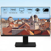 KOORUI 22N1 Computer Monitor FHD 1080P Desktop Display 22