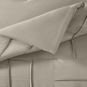 Mainstays MS8544409622-21 All in One Reversible Comforter and Sheet Set, 8-Piece, Twin, Washed Stone Texture