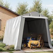 Walsunny BP10-GR Storage Shelter 6X6 ft Tent Outdoor Portable Shelter Shed for Motorcycle