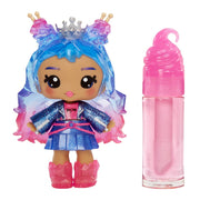 MGA Entertainment Yummiland Lip Gloss Doll Roxie Crystal Candy 4 Inch Fashion Doll with DIY Lip Gloss Kit 525486