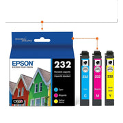 Epson T232 Color Combo T232 Color Combo Ink Cartridges Standard Capacity