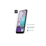 Fellowes 9828001 DuraGlass Tempered Glass Screen Protector for LG K31 Rebel, LG Aristo, 5