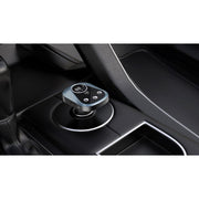 Auto Drive VM-207 Bluetooth FM Transmitter w/App Control Compatible w/Most Smartphones, Black
