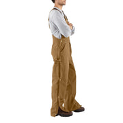 Carhartt Loose-Fit Firm Duck Bib Overalls for Men - Carhartt Brown - 36x34