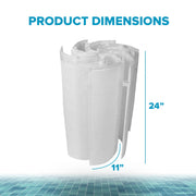 Unicel FS-2004 48 Sq Ft Replacement DE Grid Pool Filter Set, Compatible with Hayward, Pentair, Sta-Rite, Jandy