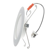Great Value GVDL6DG5CT13W12 6-Inch LED Adjustable Color Temperature Slim Retrofit Downlight, 13W (65W Equivalent), Dimmable, E26 Medium Base, 12 Count