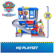 Spin Master PAW Patrol Search & Rescue Pup Squad HQ Playset with Chase Vehicle, Mayor Humdinger, Kitty, Rotating Elevator, Launcher, Storage 94732205