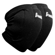 Franklin Sports Volleyball Knee Pads, Contour Design, Black, One Size Fits Most, 37001