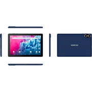 Vortex BTAB10 10'' 4GB RAM 64GB Storage 2.00 GHz Processor Speed Unlocked Android Wi-Fi + 4G Tablet, Dark Blue