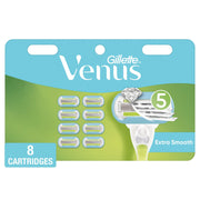 Venus Gillette Extra Smooth Women's Razor Blade Refills, 8