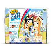 Crayola Color Wonder Bluey Activity Kit, Mess-Free Markers, 27 Coloring Pages, Metallic Stickers, Interactive Play Elements, 757161