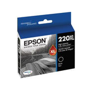 OEM Epson T220XL120 (220XL) High-Capacity DURABrite Ultra Black Ink Cartridge