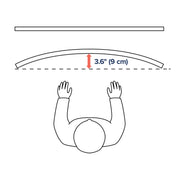 Ergotron LX Pro Premium Single Monitor Arm, Wall Mount, Fits Up to 34 in Screens, 4 to 22 lb, Articulating Tilt and Rotation, White, 45-683-290