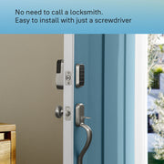 Yale Assure Lock 2 Touch Smart Wi-Fi Biometric Deadbolt, Black Suede Powder Coat, YRD430-F-WF1-BSP