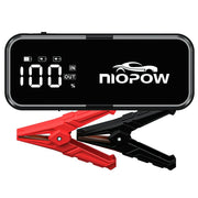 Niopow 5000A 12V Portable Lithium Jump Box Battery Booster with 3.3