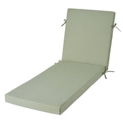 Better Homes & Gardens Outdoor Chaise Lounge Cushion, 72in x 23in, Green, Fade-Resistant Polyester