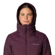 Columbia Women's Joy Peak II Mid Insulated Athletic Jacket, Omni-Heat Infinity, Thermarator Insulation, Moonvista, X-Large, 208864