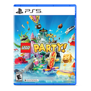 Iam8bit LEGO Party Video Game, Multiplayer, Customizable Minifigures, 60 Minigames, PlayStation 5, 8BIT-1812-P5