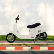 Razor 15130672 Pocket Mod Miniature Euro 24V Electric Kids Ride On Retro Scooter, White