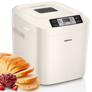 Reemix Bread Maker, 2lb Capacity, 12 Presets Including Gluten-Free, 13-Hour Delay Timer, Automatic Shut-Off, Black