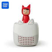 Tonies Toniebox Lite Screen-Free Audio Player Starter Set with Rubie Creative Tonie, Red, Ages 1-12+, 11005184-02