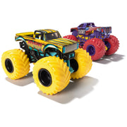 Monster Jam Official 1:64 Scale Diecast Truck 2-Pack Marvel Series 4 The Sentinels vs Wolverine