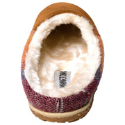 Minnetonka Moccasin Tahoe Slide Slippers for Ladies - Brown Multi - 8M