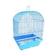 YML Black Round Top Style Birdcage for Small Parakeets, 11 in L x 9 in W x 16 in H, A1304BLK