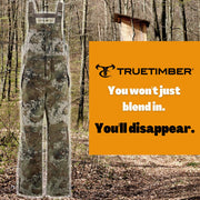 TrueTimber Waterproof/Breathable TrueSuede BanffFlats Bibs for Men - TrueTimber Strata - 2XL