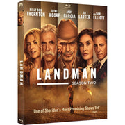 Landman Season Two TV Series Blu-ray, Western Drama, 10 Episodes, 3 Discs, 1080p HD, Slipcover Edition