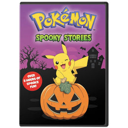 Warner Home Video Pokemon Spooky Stories DVD, Anime Family Adventure, 8 Episodes, English Dubbed and Subtitled, 480p