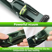 Cshidworld 02VBTM9889GR Vacuum Beard Trimmer for Men
