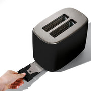 Made by Gather 19039 Beautiful Drew Barrymore 2 Slice Toaster Black